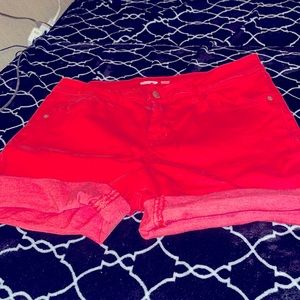 Pink shorts